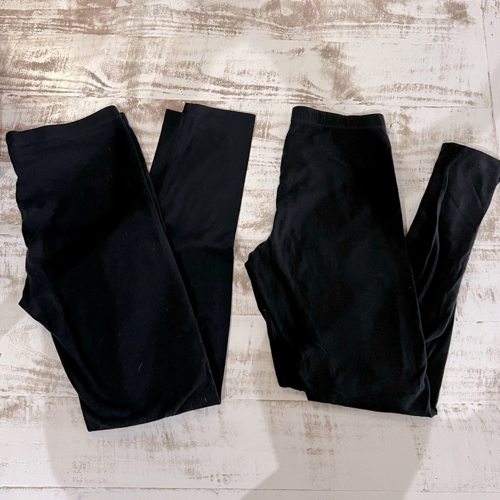 SOLD— Black Legging Bundle